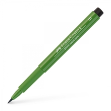 Joonistamispliiats Faber-Castell PITT Artist Pen B, pintsel, 167 Permanent Green Olive