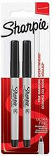 Sharpie Ultra Fine püsimarkerid, 0,5 mm, must, 2 tk - 1985878