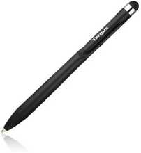 Ekraani pliiats Targus AntiMicrobial 2-in-1 Pen Stylus, must, AMM163AMGL