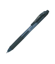 Geelpliiats Pentel Energel X, 0,7 mm, must