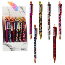 Automaatne metallist pastapliiats Lean Panther, 1,0 mm, sinine tint