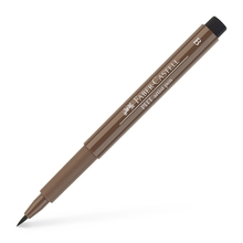 Joonistamispliiats Faber-Castell PITT Artist Pen B, pintsel, 177 Walnut Brown