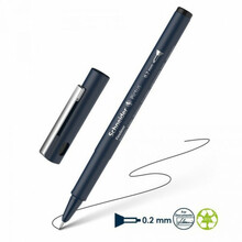 Graafiline pliiats Schneider Pictus, 0,2 mm, must