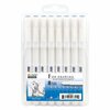 Graafilised joonistusmarkerid Marvy Uchida Marvy For Drawing 4600-8A, mustad, 8 tk