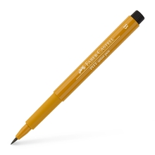 Joonistusmarker Faber-Castell PITT Artist Pen B, pintsel, 268 Green Gold
