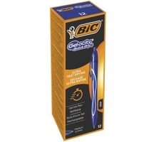Geelpliiats Bic Gel-Ocity Quick Dry, sinine, 12 tk