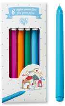Geelpliiatsid Djeco, 0,7 mm, 6 tk
