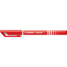 Pastapliiats Stabilo Sensor F, 0,3 mm, punane