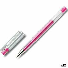 Geelpliiats Pilot G-TEC C4, 0,2 mm, roosa, 12 tk