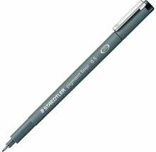 Tindipliiats Staedtler Pigment Liner 308, 0,5 mm, must