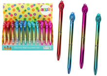Pastapliiats Lean Toys Pineapple, 0,7 mm, kuldne, sinine tint