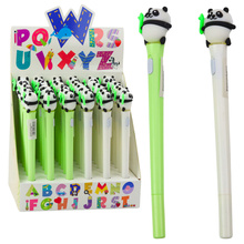 Pastapliiats Lean Panda Ballpoint Pen, sinine tint, roheline/valge