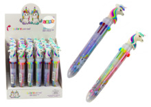 Pastapliiats Lean Toys Unicorn Pen, mitmevärviline, 10 värvi