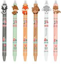 Automaatne kustutatav pliiats Colorino Little Foxes, 0,5 mm, sinine