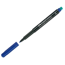 Püsimarker Faber-Castell Multimark M, 1,0 mm, sinine
