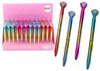 Kuldne pastapliiats Lean Toys Diamond, 0,7 mm, sinine tint