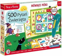 Interaktiivne rääkiv pliiats Clementoni 50781, 500 küsimust loomade kohta