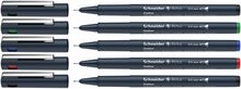 Pastapliiatsid Schneider Pictus, 5 tk, sinine/must/punane