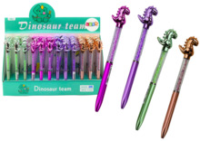 Pastapliiats Lean Toys Dinosaur Diamonds Blue Refill, 0,7 mm, sinine