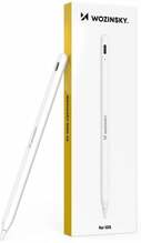 Pliiats Wozinsky WRA-08, USB-C kiire laadimine, valge