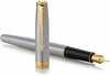 Rullpallipliiats Waterman Hemisphere Color-Block, must-valge