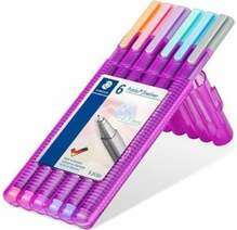 Pastapliiatsite komplekt Staedtler Triplus Pastel, 0,3 mm, 6 tk