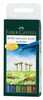 Joonistamismarkerid Faber-Castell PITT LANDSCAPE, 6 tk, looduslikud toonid