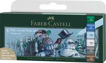 Teptudega markerid Faber-Castell Pitt Artist Pen, 167176, 6 värvi