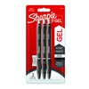 Geelpliiats Sharpie S-Gel, must, 3 tk