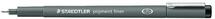 Tindipliiats Staedtler Pigment Liner 308, 0,1 mm, must