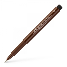 Joonistamispliiats Faber-Castell PITT Artist Pen F 175 Dark Sepia
