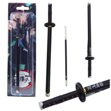 Metallist pastapliiats Katana, 19,5 cm, must tint
