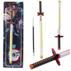 Metallist pastapliiats Katana, 19,5 cm, vahetatav valge ja kollane südamik, must tint