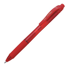 Geelpliiats Pentel EnerGelX, 0,7 mm, punane
