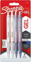 Geelpliiatsite komplekt Sharpie S-Gel, 4 tk, 2162647