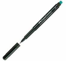 Püsimarker Faber-Castell Multimark S, 0,4 mm, must