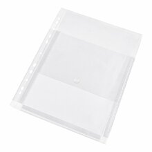 Laiendatavad taskud Panta Plast, A4, PVC, 10 tk, läbipaistev