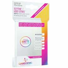 Kaardikiled Gamegenic Matte Board Game Sleeves, 71x112 mm, valge
