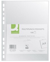 Läiketa kiletaskud Q-CONNECT, A4, 40 mic, 100 tk