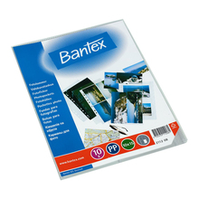 Taskukile fotodele BANTEX, 10x15 mm, läbipaistev, 10 tk