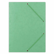 Kummiga kaust Office Products, A4, 390 g/m2, heleroheline