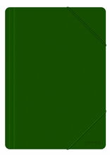 Kummiga kaust Office Products 11KF21195202, A4, 500mic, roheline