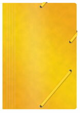 Kummiga kaust Office Products 11KF21194006, A4, 390 gms, kollane