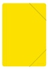 Kummiga kaust Office Products, A4, 500 mic, kollane