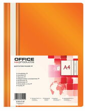 Köitematerjal A4 PP, oranž, OFFICE PRODUCTS