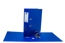 Registraator College, A4, 75 mm, PP/PP, ilma metallservata, tumesinine