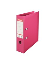 Kaustik Esselte No.1 Power, A4, 75 mm, tumeroosa