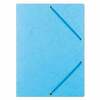 Kummiga kaust Office Products, A4, 390 g/m2, helesinine