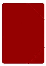 Kaust kummiga Office Products, A4, 500 mic, punane