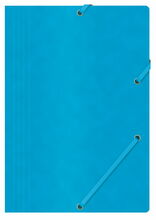 Kummiga kaust Office Products, A4, 390 g/m2, sinine